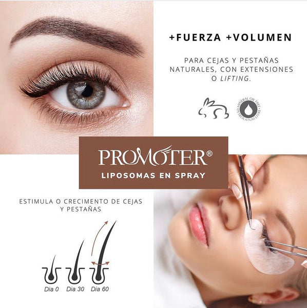 Promoter tratamiento fortalecedor de cejas y pestañas